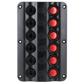 Pannello elettrico 6 interruttori